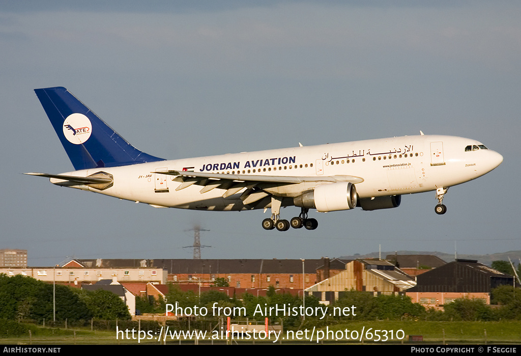 Aircraft Photo of JY-JAV | Airbus A310-222 | Jordan Aviation - JATE | AirHistory.net #65310