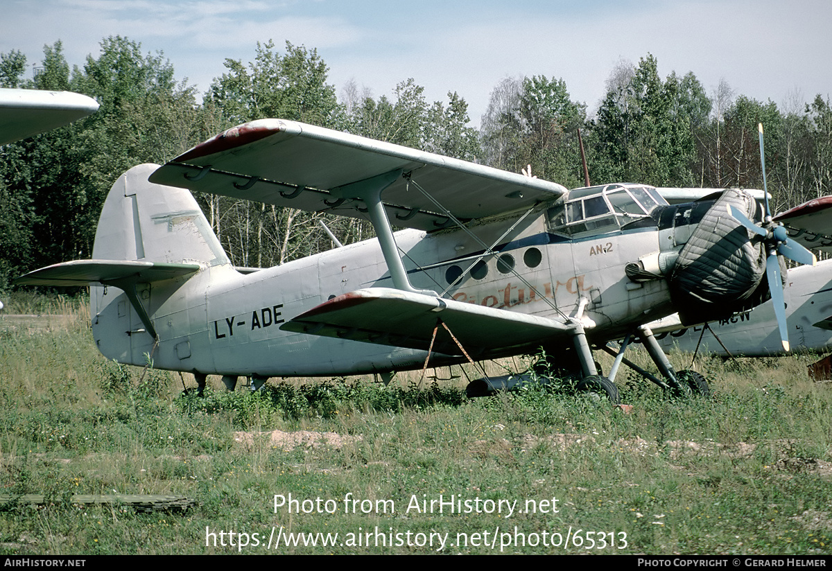 Aircraft Photo of LY-ADE | Antonov An-2R | Aviakompanija Lietuva | AirHistory.net #65313