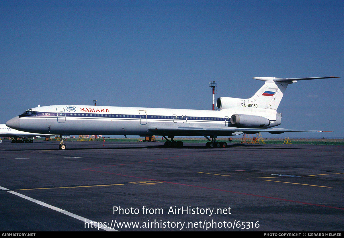 Aircraft Photo of RA-85150 | Tupolev Tu-154B | Samara Airlines | AirHistory.net #65316