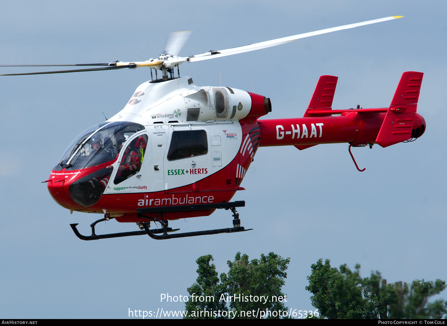 Aircraft Photo of G-HAAT | MD Helicopters MD-900 Explorer | Essex & Herts Air Ambulance | AirHistory.net #65336