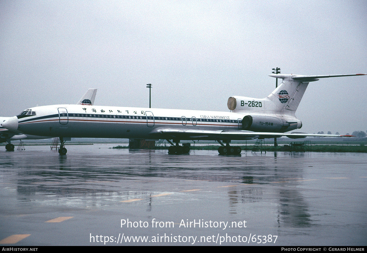 Aircraft Photo of B-2620 | Tupolev Tu-154M | China Northwest Airlines | AirHistory.net #65387