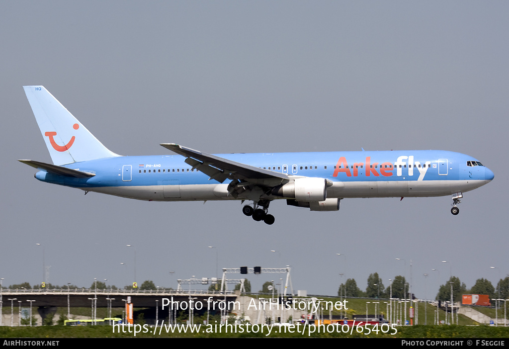 Aircraft Photo of PH-AHQ | Boeing 767-383/ER | ArkeFly | AirHistory.net #65405