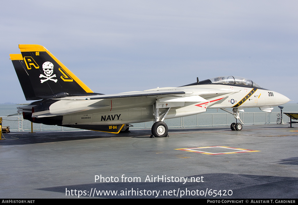 Aircraft Photo of 160694 | Grumman F-14A Tomcat | USA - Navy | AirHistory.net #65420