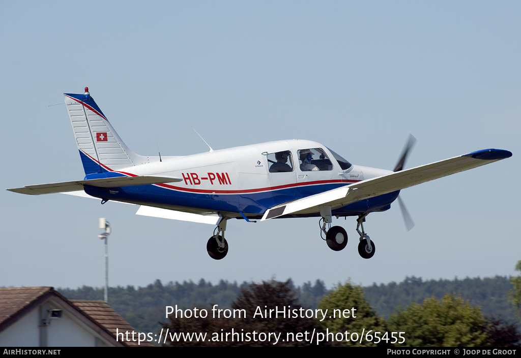 Aircraft Photo of HB-PMI | Piper PA-28-161 Cadet | Fliegerschule Birrfeld | AirHistory.net #65455