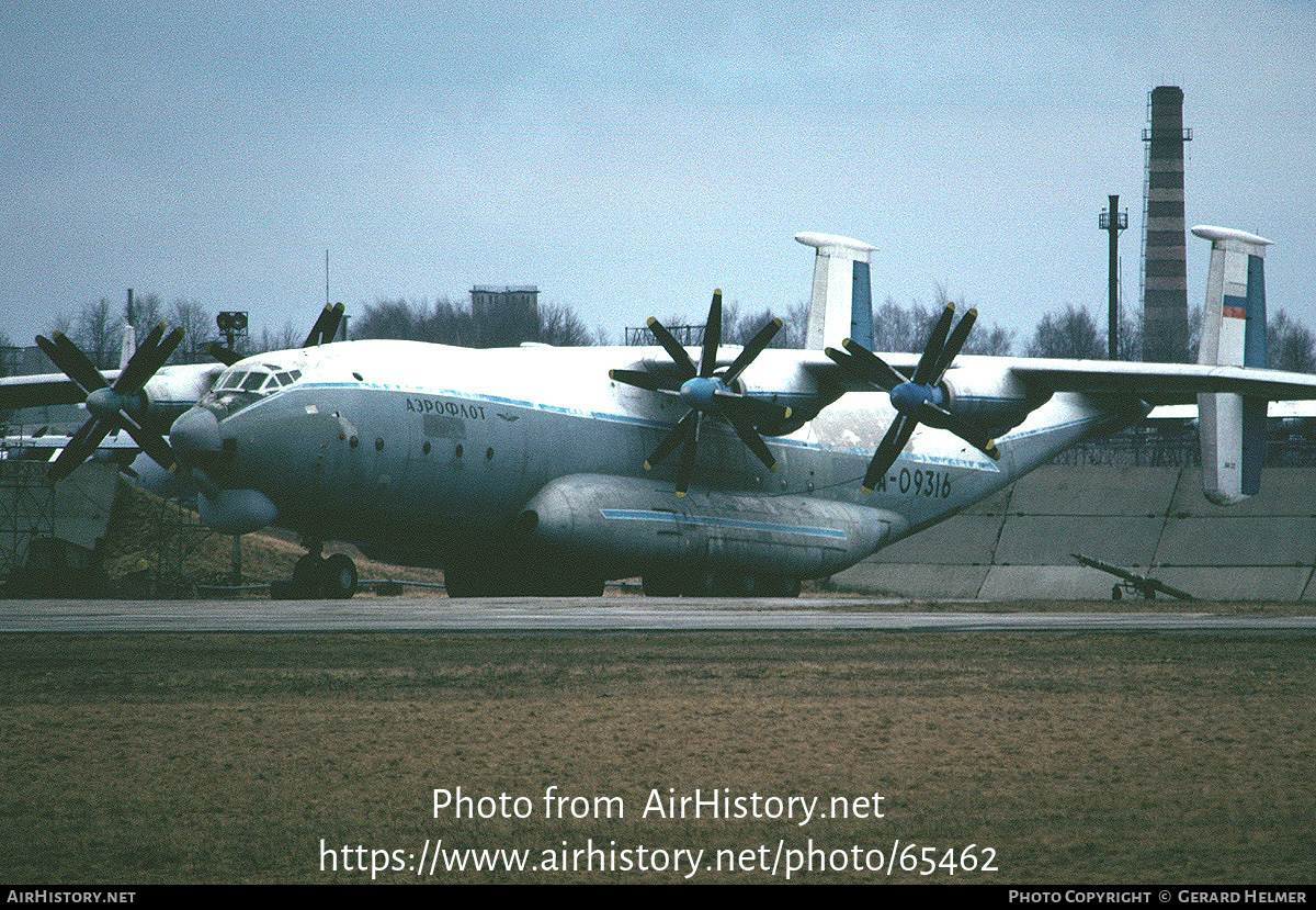 Aircraft Photo of RA-09316 | Antonov An-22 Antei | Aeroflot | AirHistory.net #65462