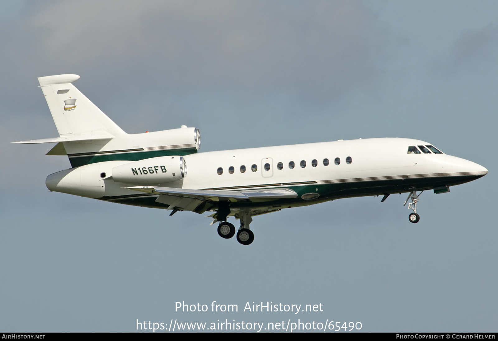 Aircraft Photo of N166FB | Dassault Falcon 900EX | AirHistory.net #65490