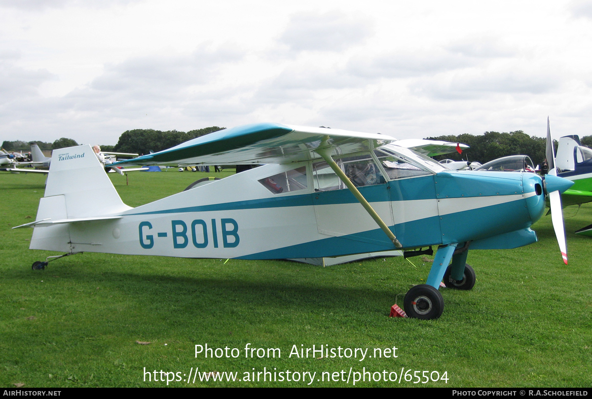 Aircraft Photo of G-BOIB | Wittman W-10 Tailwind | AirHistory.net #65504