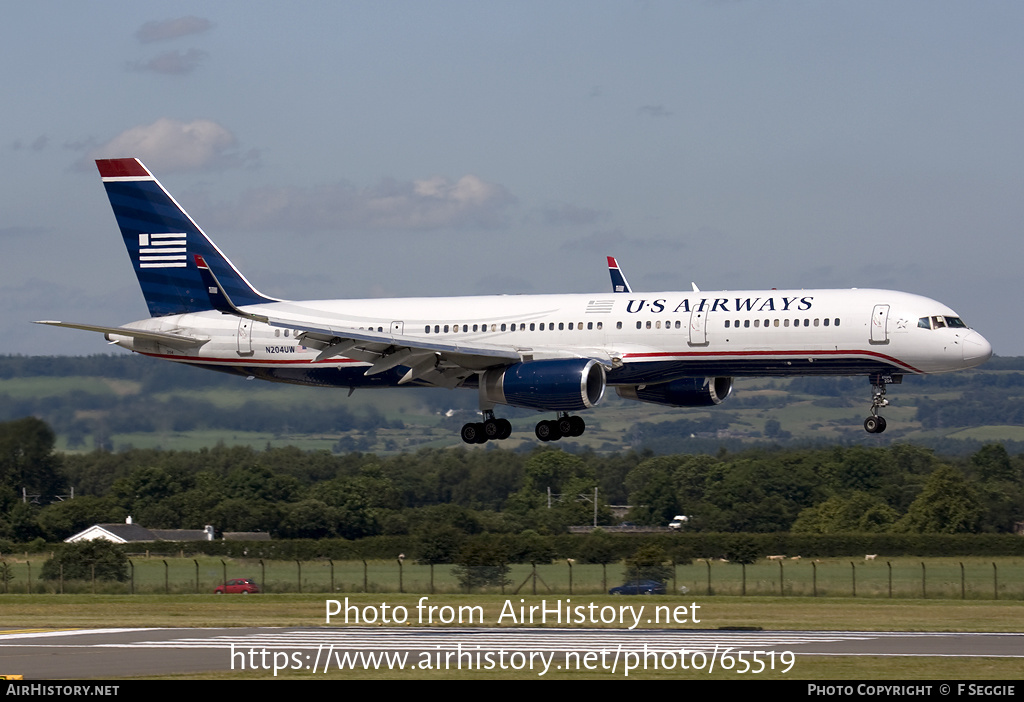 Aircraft Photo of N204UW | Boeing 757-23N | US Airways | AirHistory.net #65519