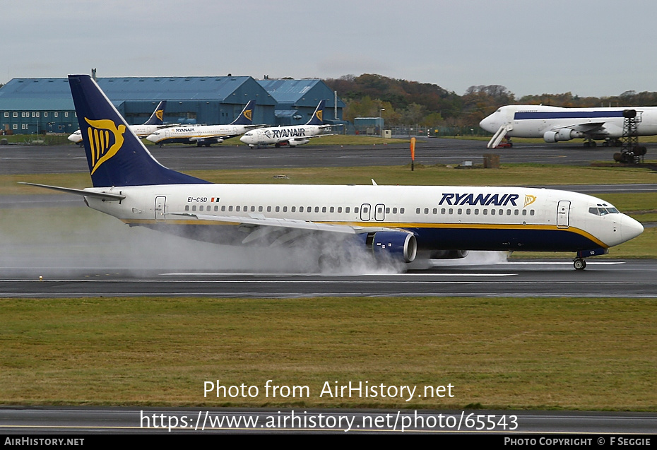 Aircraft Photo of EI-CSD | Boeing 737-8AS | Ryanair | AirHistory.net #65543