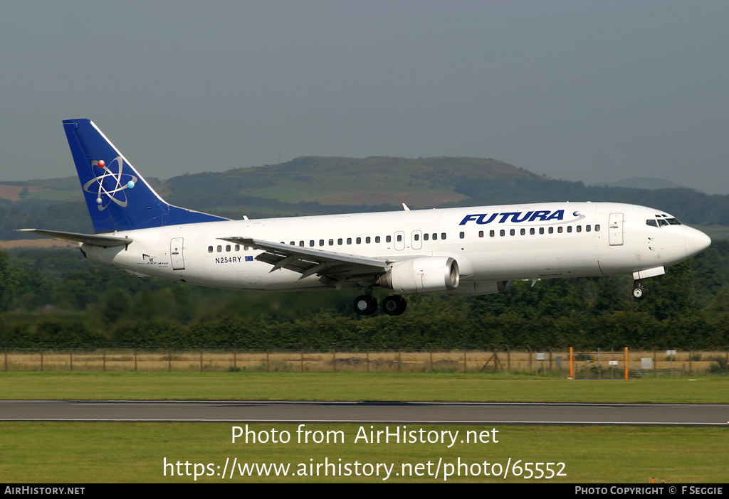 Aircraft Photo of N254RY | Boeing 737-4Y0 | Futura International Airways | AirHistory.net #65552