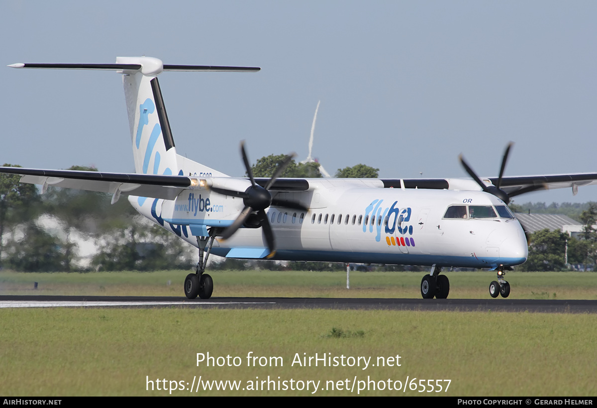 Aircraft Photo of G-ECOR | Bombardier DHC-8-402 Dash 8 | Flybe | AirHistory.net #65557