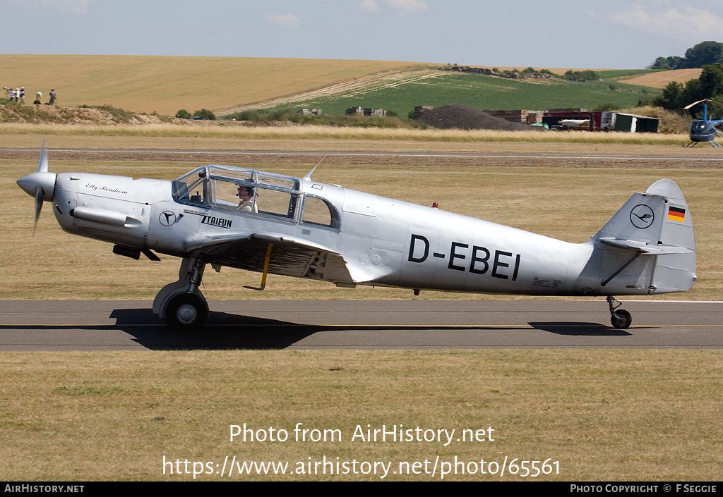 Aircraft Photo of D-EBEI | Messerschmitt Bf-108B-1 Taifun | AirHistory.net #65561