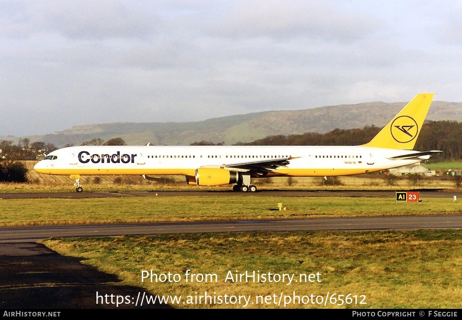 Aircraft Photo of N6067B | Boeing 757-330 | Condor Flugdienst | AirHistory.net #65612