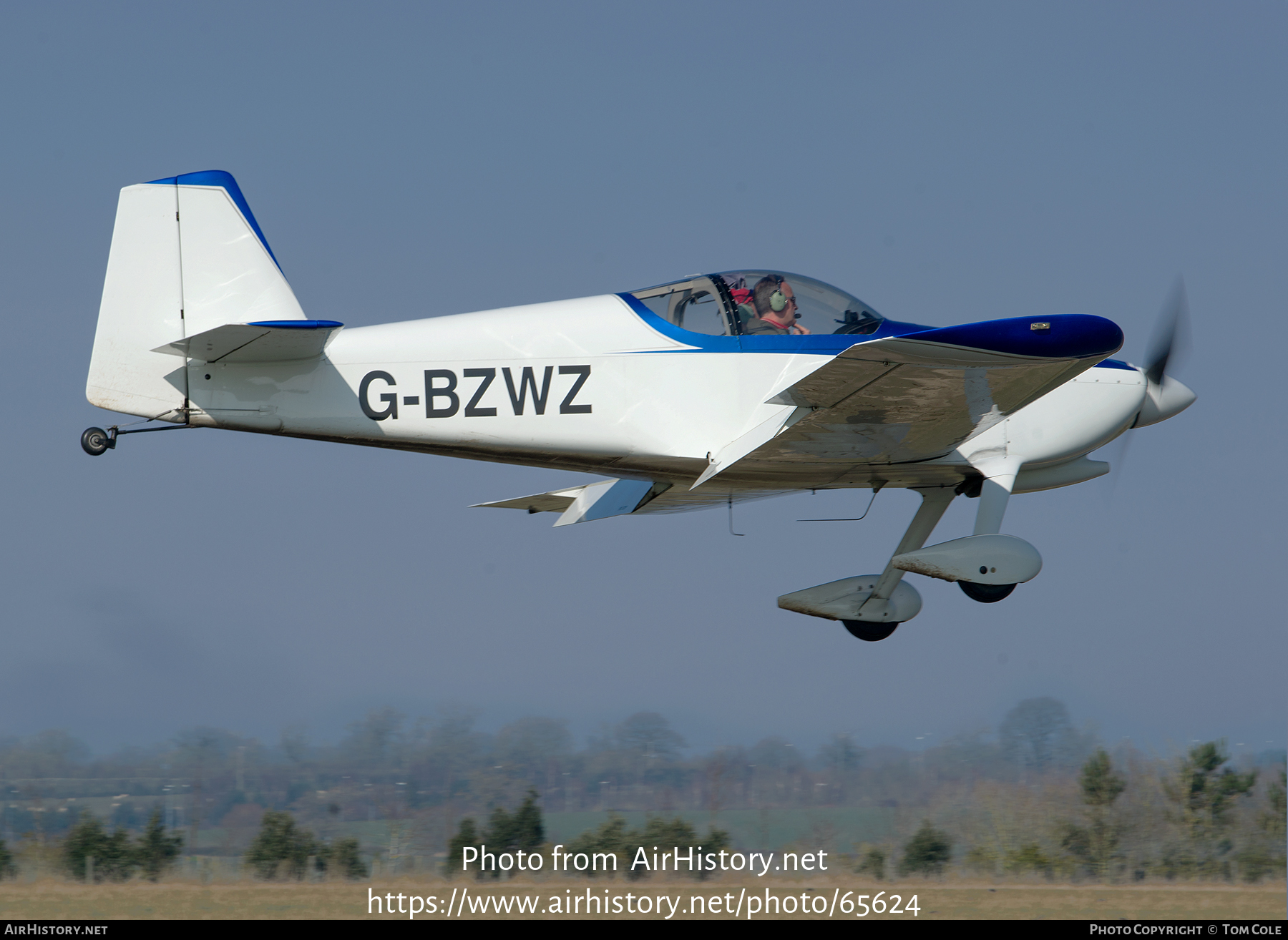 Aircraft Photo of G-BZWZ | Van's RV-6 | AirHistory.net #65624