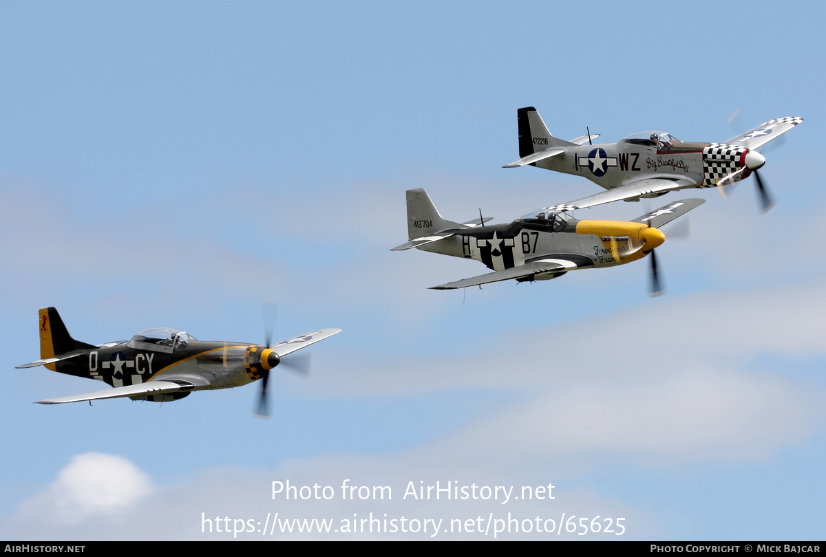 Aircraft Photo of N251RJ / NX251RJ | North American P-51D Mustang | USA - Air Force | AirHistory.net #65625