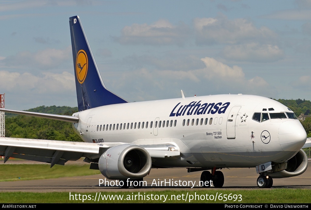 Aircraft Photo of D-ABID | Boeing 737-530 | Lufthansa | AirHistory.net #65693