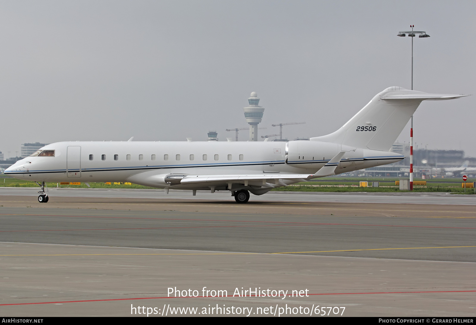 Aircraft Photo of 12-9506 / 29506 | Bombardier E-11A (BD-700-1A10) | USA - Air Force | AirHistory.net #65707