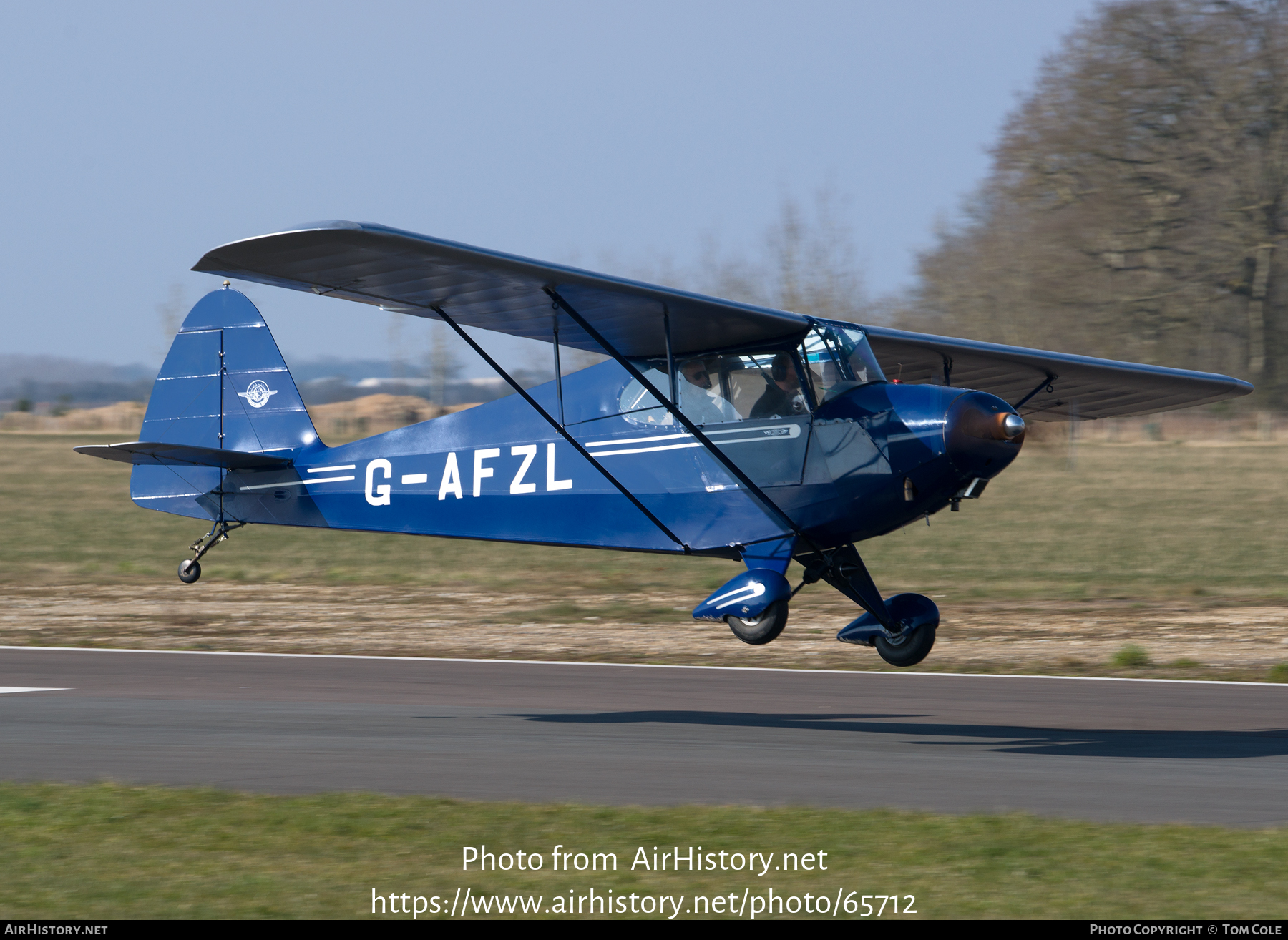 Aircraft Photo of G-AFZL | Porterfield CP-50 Collegiate | AirHistory.net #65712