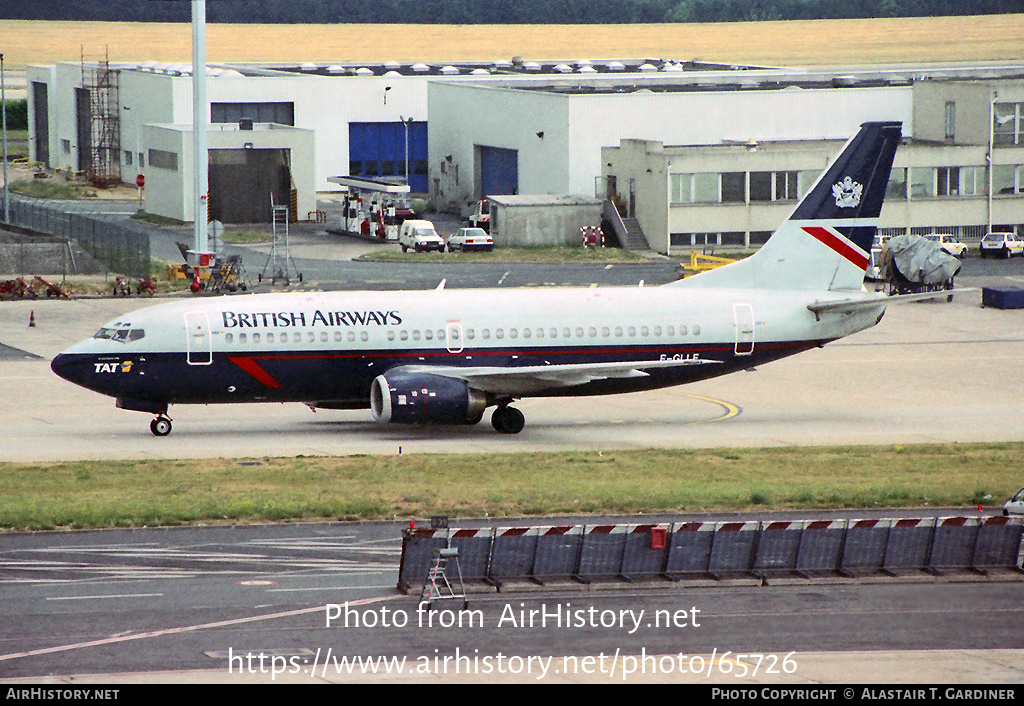 Aircraft Photo of F-GLLE | Boeing 737-3Y0 | British Airways | AirHistory.net #65726