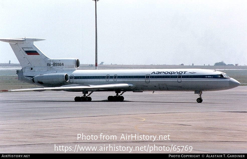 Aircraft Photo of RA-85564 | Tupolev Tu-154B-2 | Aeroflot | AirHistory.net #65769