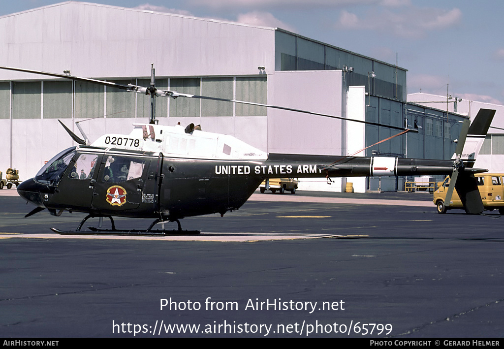 Aircraft Photo of 71-20778 / 0-20778 | Bell OH-58A Kiowa (206A-1) | USA - Army | AirHistory.net #65799