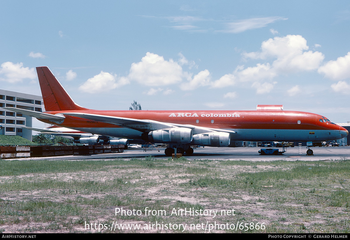 Aircraft Photo of HK-2587X | Douglas DC-8-51(F) | ARCA Colombia | AirHistory.net #65866