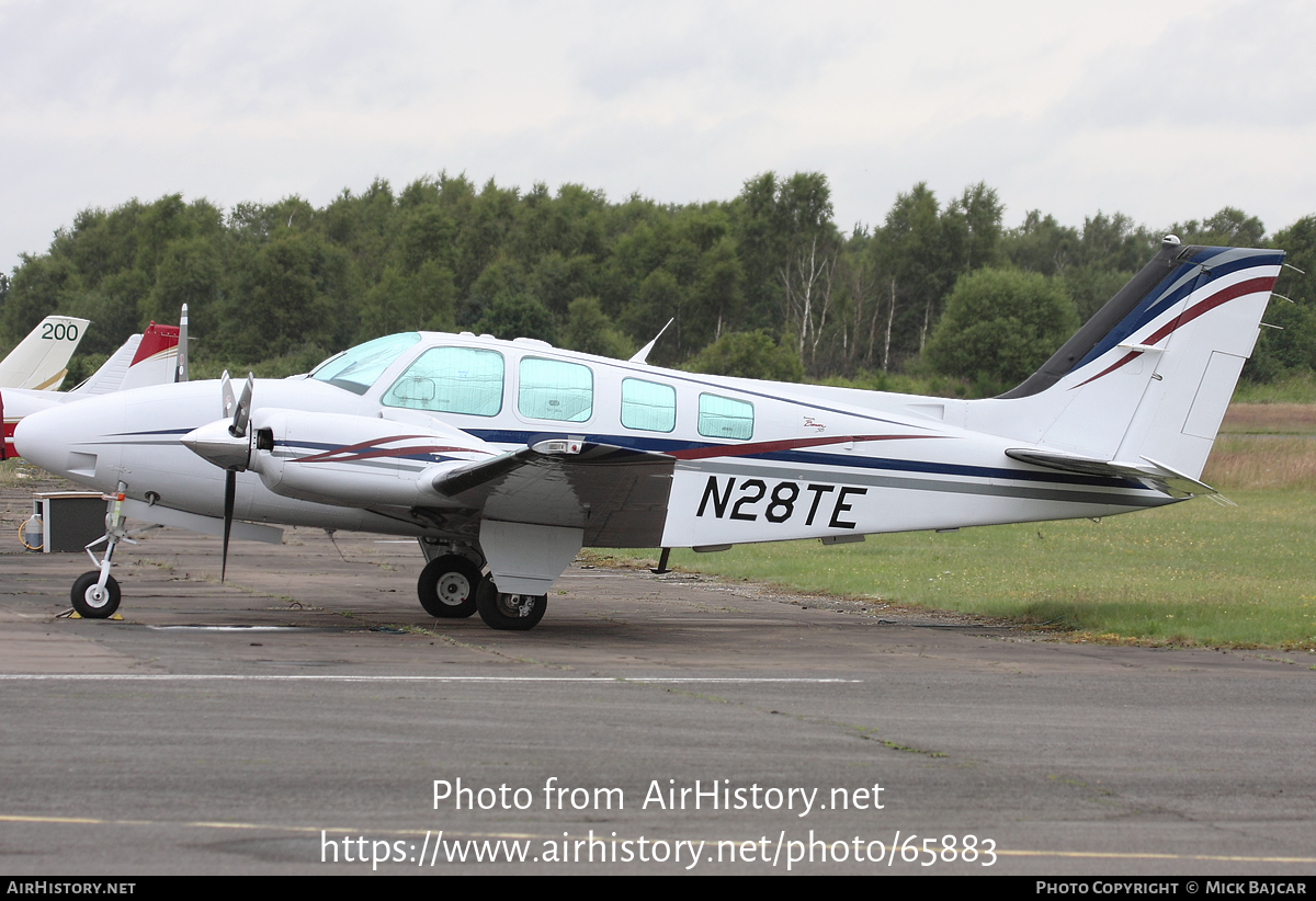 Aircraft Photo of N28TE | Raytheon 58 Baron | AirHistory.net #65883