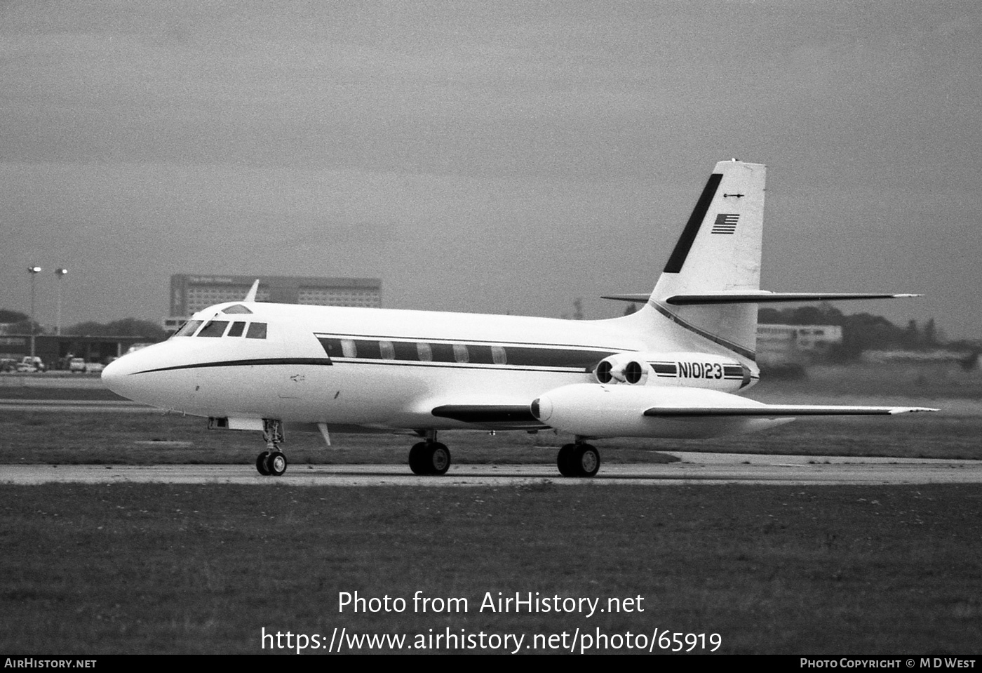 Aircraft Photo of N10123 | Lockheed L-1329 JetStar 6 | AirHistory.net #65919