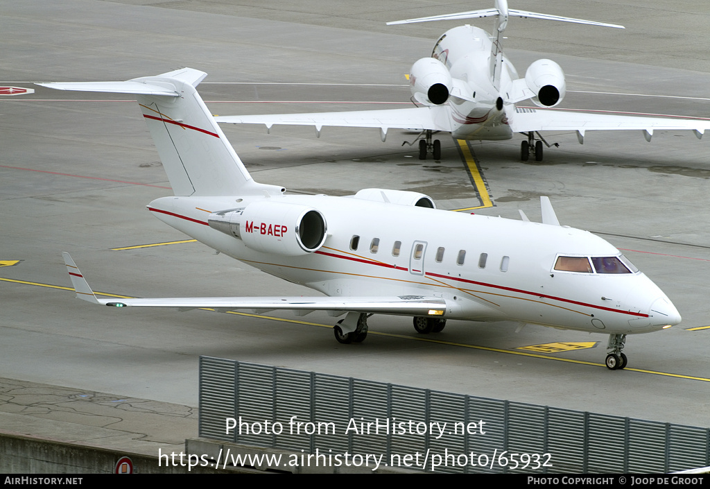 Aircraft Photo of M-BAEP | Bombardier Challenger 605 (CL-600-2B16) | AirHistory.net #65932