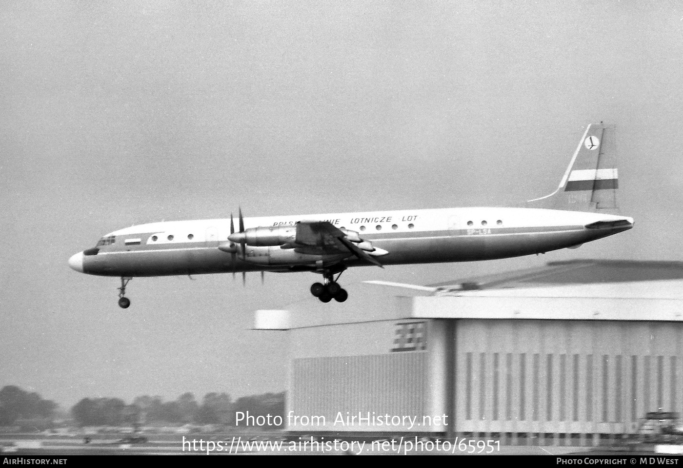 Aircraft Photo of SP-LSA | Ilyushin Il-18V | LOT Polish Airlines - Polskie Linie Lotnicze | AirHistory.net #65951