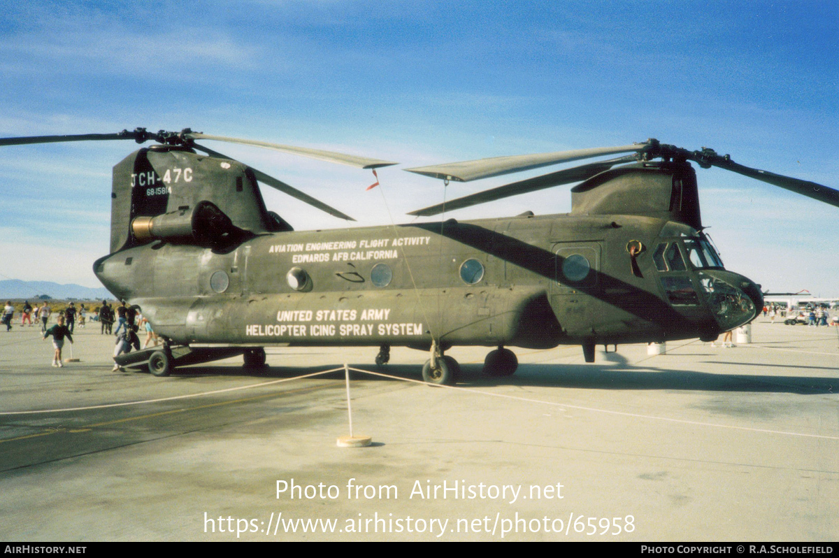 Aircraft Photo of 68-15814 | Boeing Vertol JCH-47C Chinook (234) | USA - Army | AirHistory.net #65958