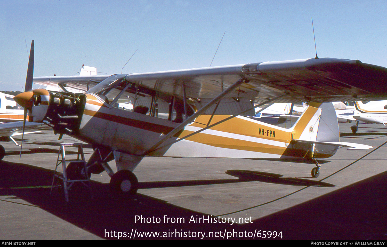 Aircraft Photo of VH-FPN | Piper PA-18-150 Super Cub | AirHistory.net #65994