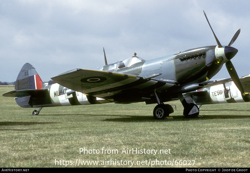 Aircraft Photo of G-BJSG / ML417 | Supermarine 361 Spitfire LF9C | UK - Air Force | AirHistory.net #66027