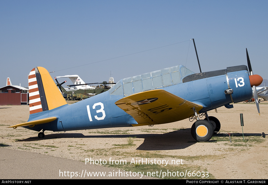 Aircraft Photo of 42-42353 | Vultee BT-13A Valiant | USA - Air Force | AirHistory.net #66033