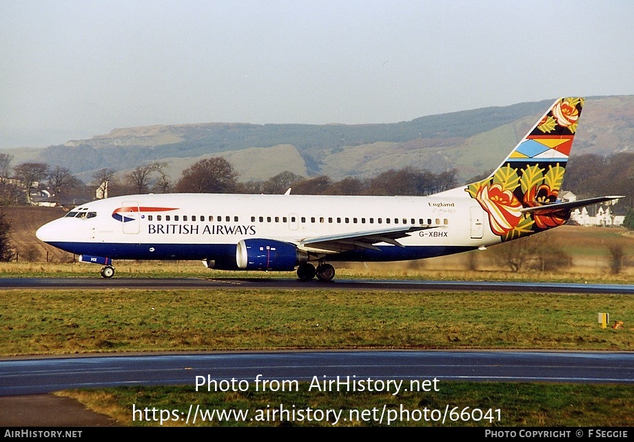 Aircraft Photo of G-XBHX | Boeing 737-36N | British Airways | AirHistory.net #66041