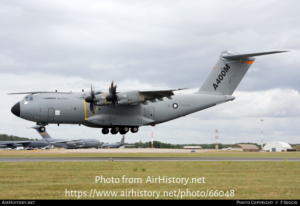 Aircraft Photo of EC-402 | Airbus A400M Grizzly | Airbus | AirHistory.net #66048