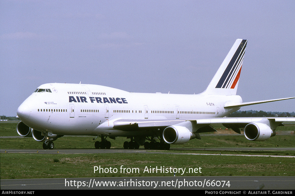 Aircraft Photo of F-GITH | Boeing 747-428 | Air France | AirHistory.net #66074