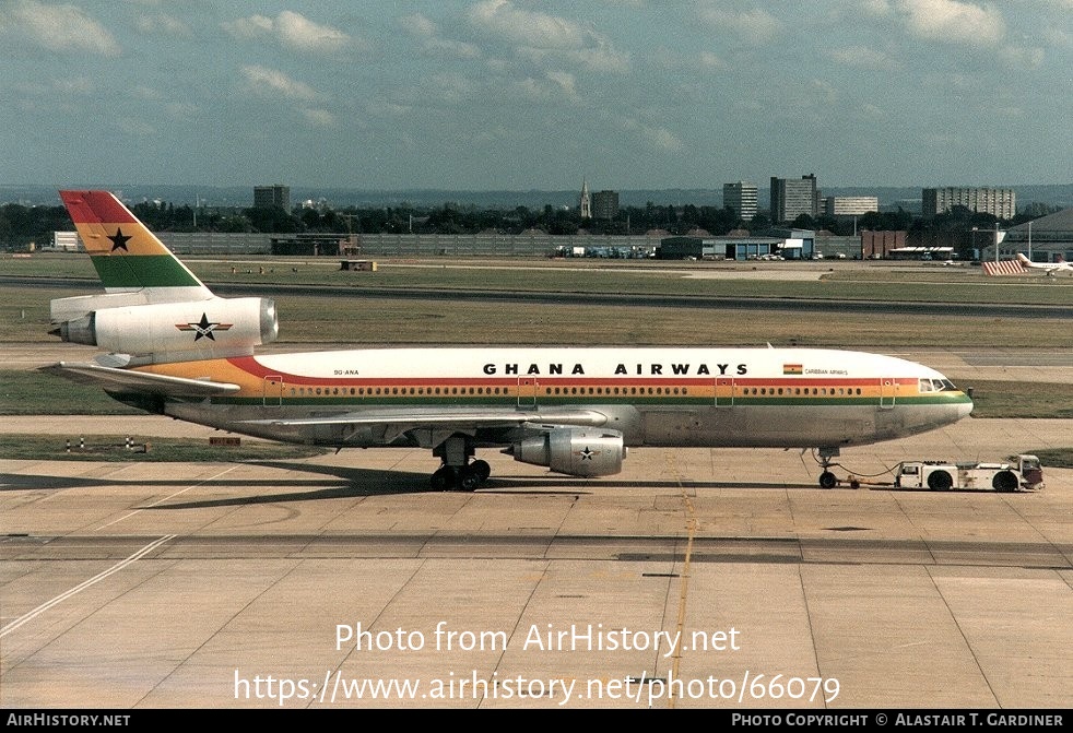 Aircraft Photo of 9G-ANA | McDonnell Douglas DC-10-30 | Ghana Airways | AirHistory.net #66079