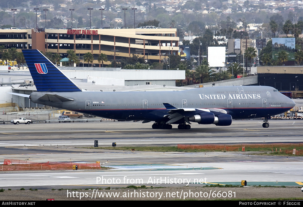 Aircraft Photo of N195UA | Boeing 747-422 | United Airlines | AirHistory.net #66081