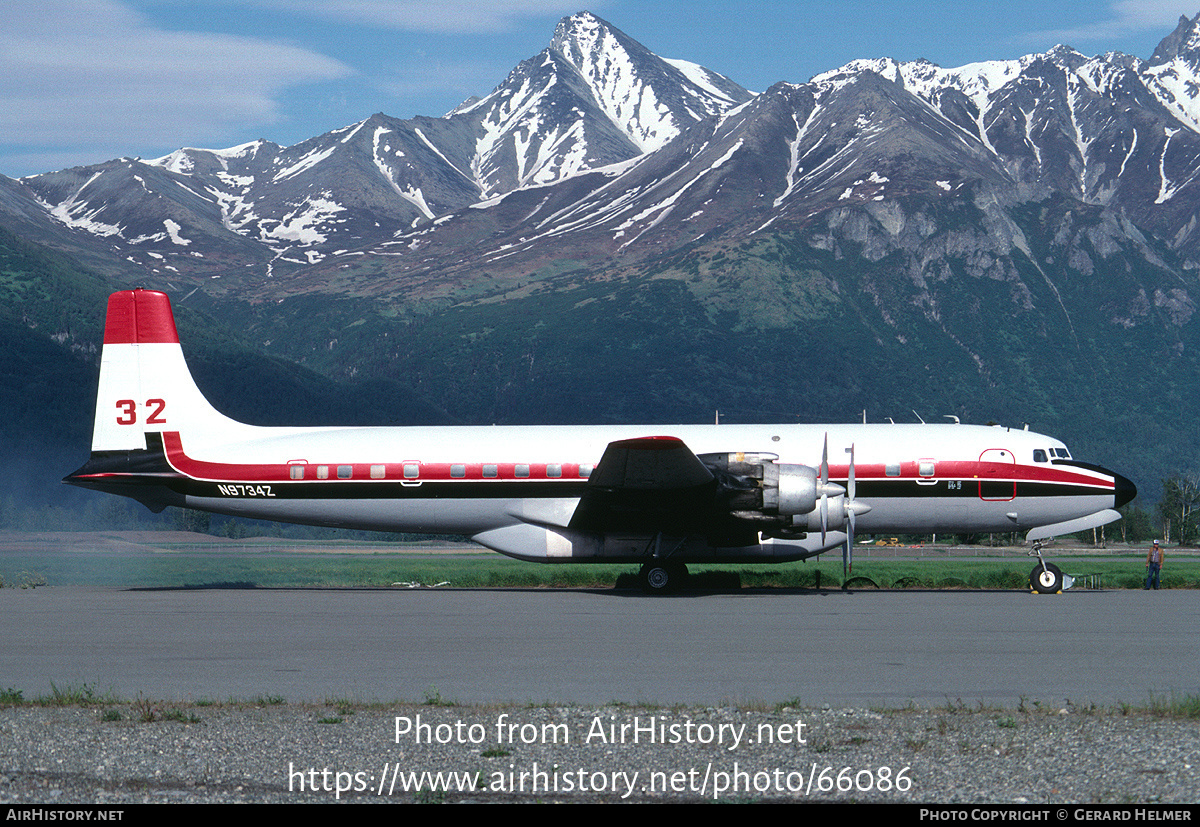 Aircraft Photo of N9734Z | Douglas DC-7C/AT | AirHistory.net #66086