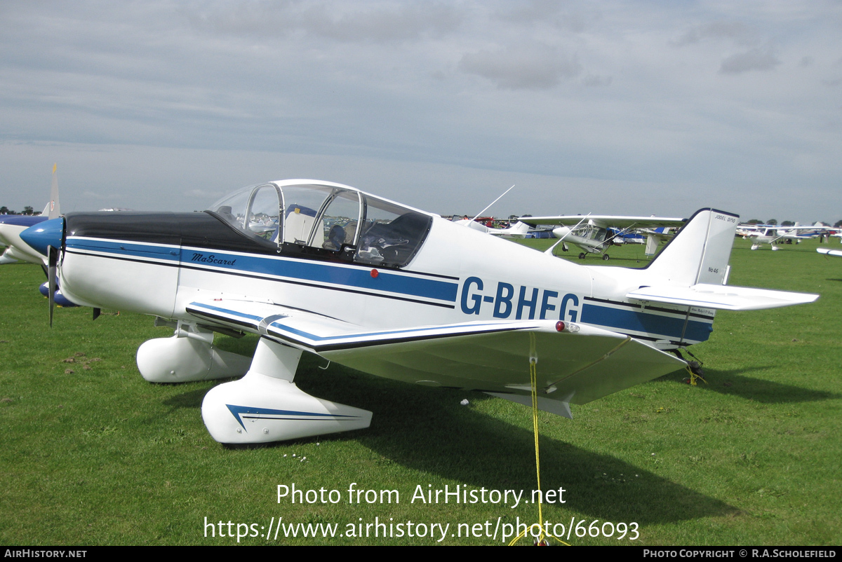 Aircraft Photo of G-BHEG | SAN Jodel D-150 Mascaret | AirHistory.net #66093