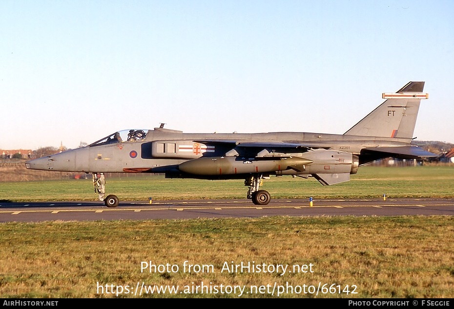 Aircraft Photo of XZ361 | Sepecat Jaguar GR3A | UK - Air Force | AirHistory.net #66142