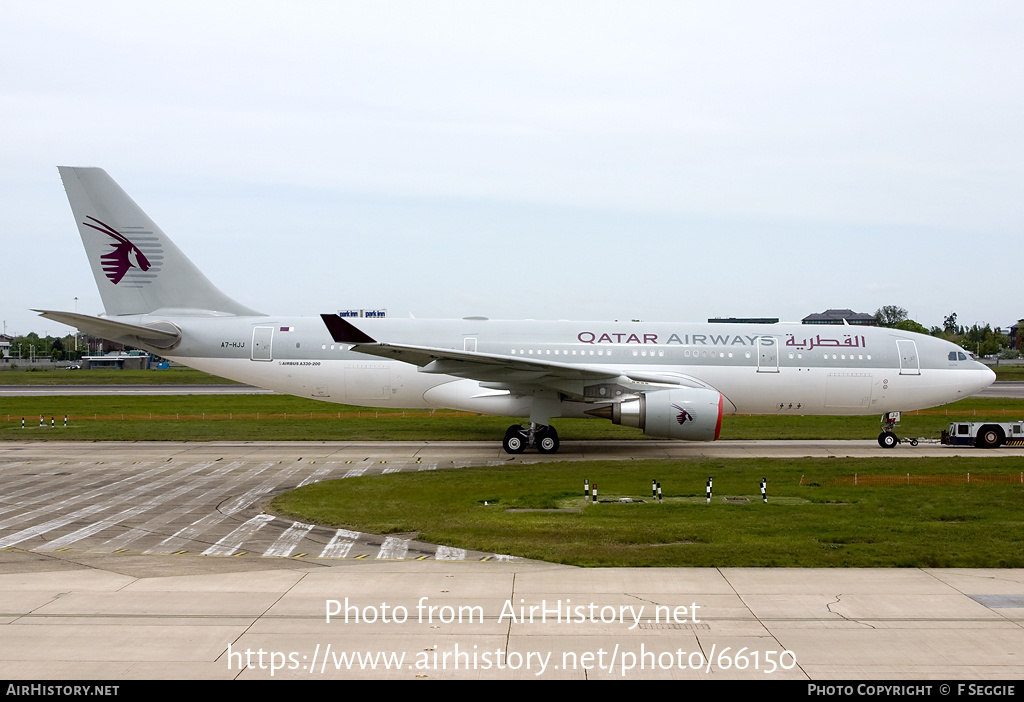 Aircraft Photo of A7-HJJ | Airbus A330-203 | Qatar Airways | AirHistory.net #66150