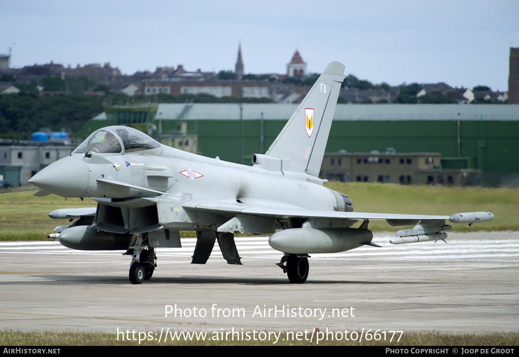 Aircraft Photo of ZK316 | Eurofighter EF-2000 Typhoon FGR4 | UK - Air Force | AirHistory.net #66177