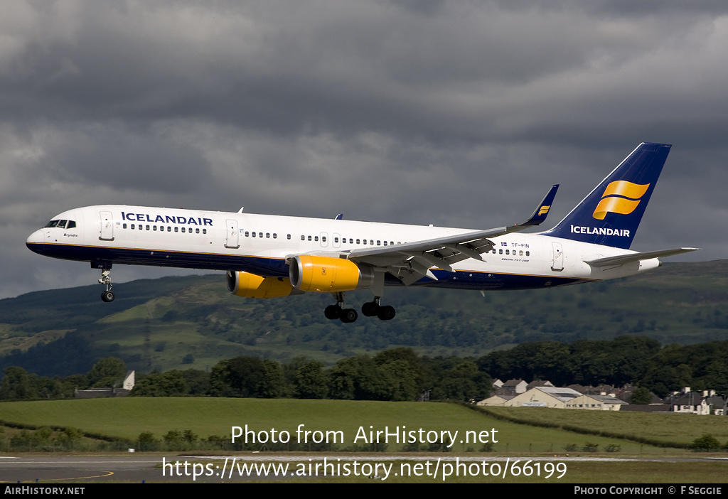 Aircraft Photo of TF-FIN | Boeing 757-208 | Icelandair | AirHistory.net #66199