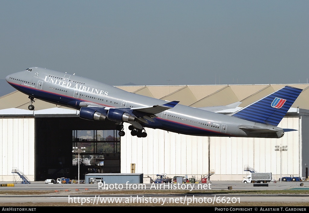 Aircraft Photo of N176UA | Boeing 747-422 | United Airlines | AirHistory.net #66201