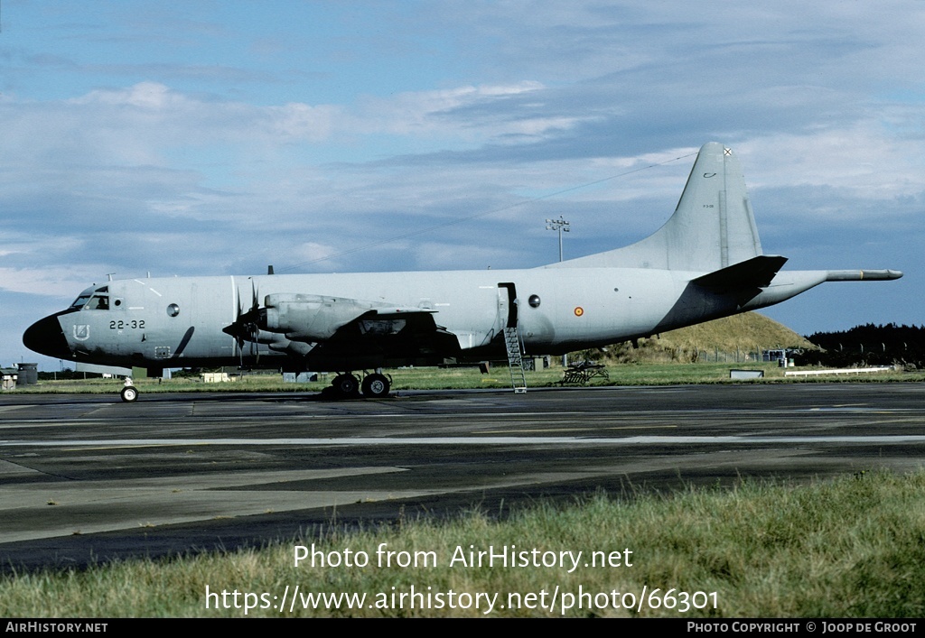 Aircraft Photo of P3-09 | Lockheed P-3B Orion | Spain - Air Force | AirHistory.net #66301