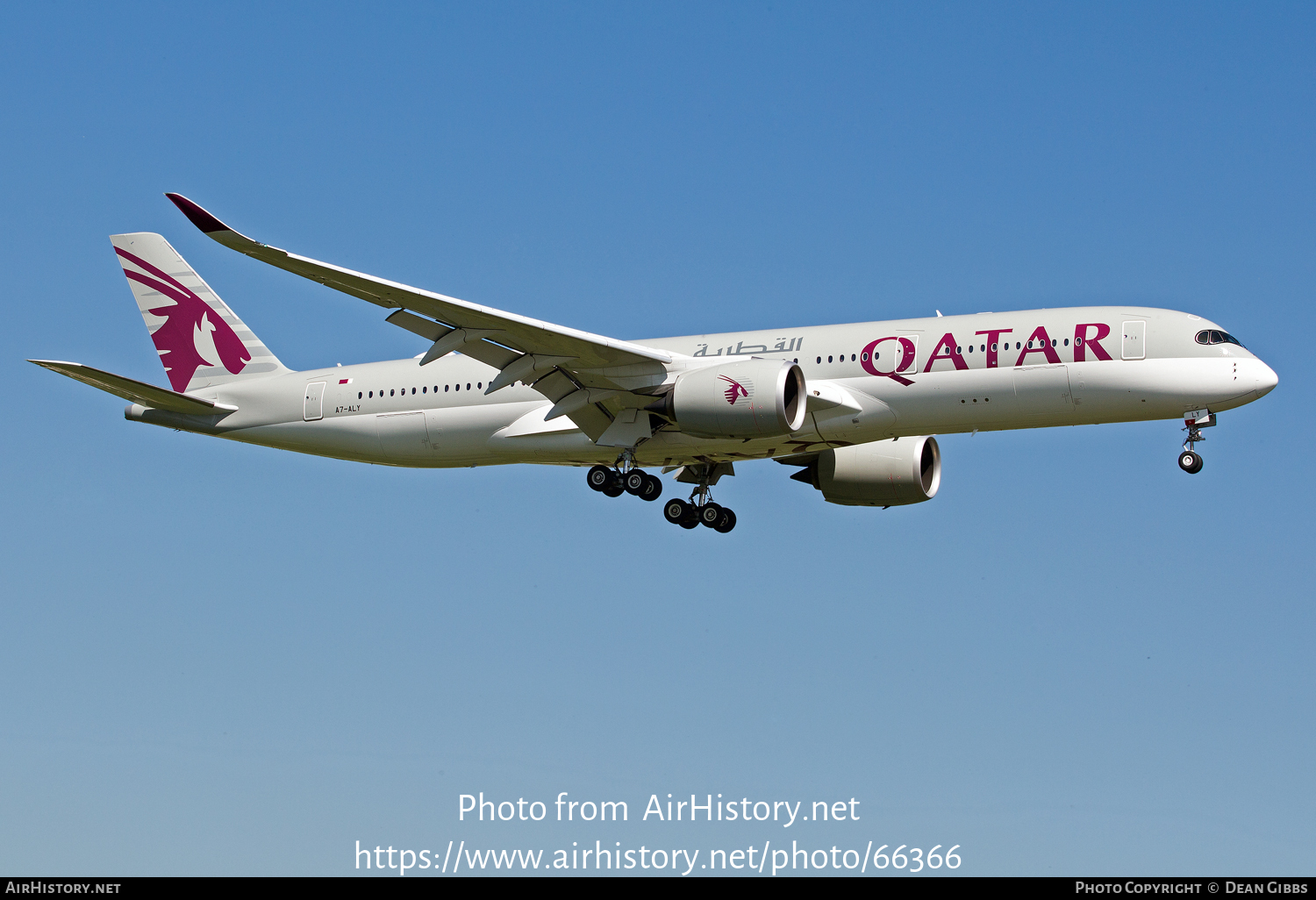 Aircraft Photo of A7-ALY | Airbus A350-941 | Qatar Airways | AirHistory.net #66366