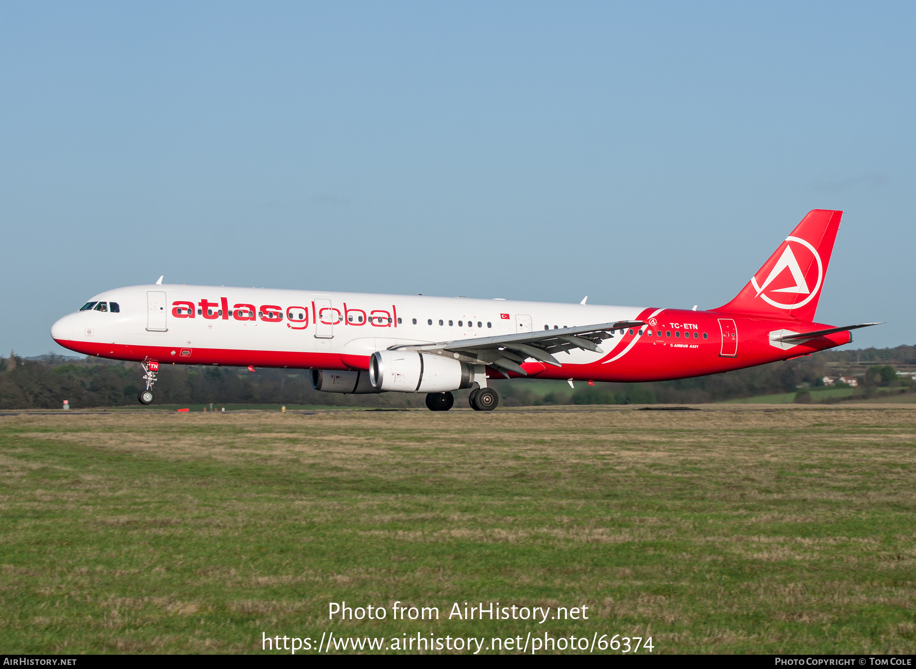 Aircraft Photo of TC-ETN | Airbus A321-131 | AtlasGlobal Airlines | AirHistory.net #66374