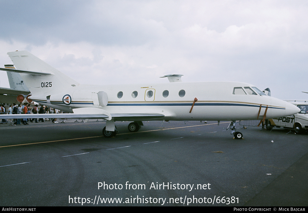 Aircraft Photo of 0125 | Dassault Falcon 20ECM | Norway - Air Force | AirHistory.net #66381